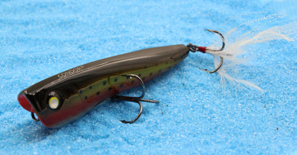 Воблер Condor Ghoog-Pop 70 размер 70 мм вес 7.5 гр поверхностный, цвет 169