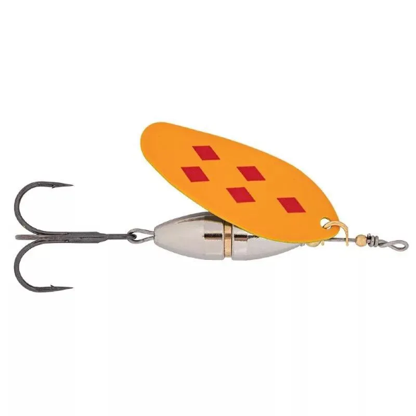 Блесна SIBBEAR вращающаяся Pulsaro №1 L  45 мм, W  3.0 гр, C  Yellow D