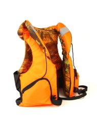 Жилет страховочный двусторонний р.XXL со свистком с воротником