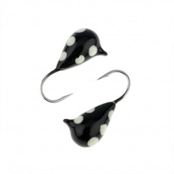 Мормышка вольфрамовая Spider Капля с ушком краш. MW-SP-1130-118P фосф.