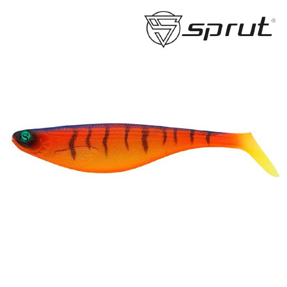 Приманка силик. Sprut Akira Shad 125 14.5г/GT 4шт