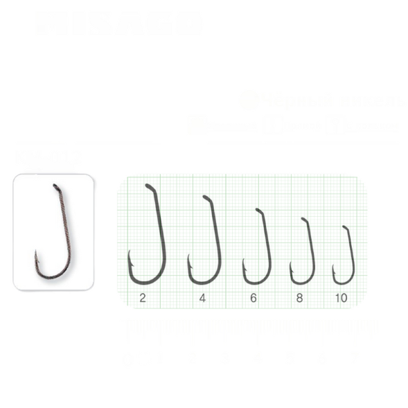 Крючок Misago MIS012 2BH № 2 8 шт 0.75