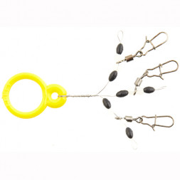 Вертлюг с застежкой и стопором Salmo Feeder Concept 3шт FC905-002L