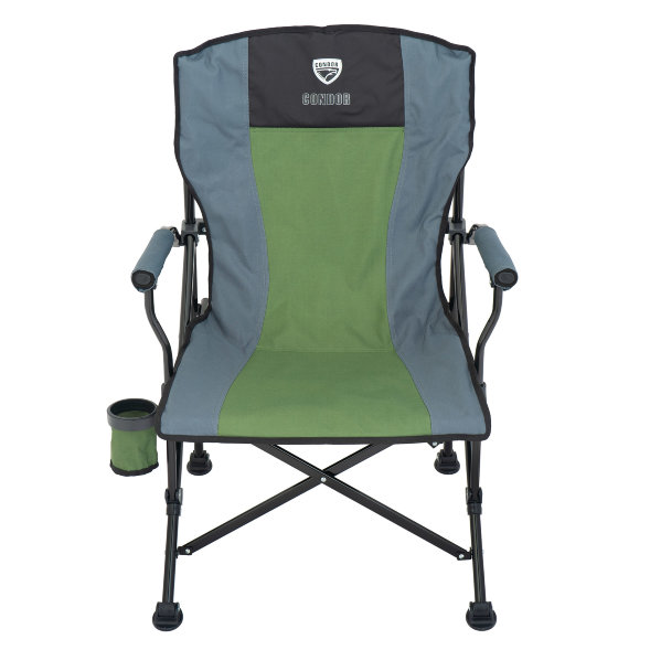 Кресло складное CONDOR с подлокотниками р. 55*66*43 см, цвет коричневый