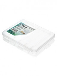 Коробка Три Кита ВБ-3 2-х стор. 5+5отд д/воблеров и балансиров 200*160*45мм