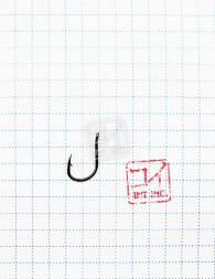 Крючок KOI 4X-ISEAMA-RING, размер 8 AS /6 INT, цвет BN 10 шт.