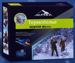 Термобелье ALPIKA Hunter Merino р.50