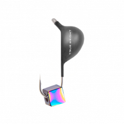 Мормышка вольфрамовая True Weight цена за 1 шт Капля d4 многогр. хамелеон
