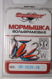 Мормышка W Spider Супер банан с ушком краш. MW-SP-1820-39, цена за 1 шт.