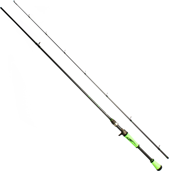 Спиннинг KYODA PLATINUM кастинговый, длина 1,95 м, тест 7-28 гр, carbon, штекер