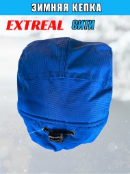 Кепка зимняя EXTREAL Сити барашек корич./мембр. васил. р.XL