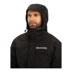 Костюм Горка-3 черный тк. смесовая рип-стоп р.60-62/170-176 Huntsman