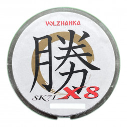 Леска плетеная Волжанка SK-71 X8 150м/0.23мм 18.10кг #2.0-40Lb цв. зеленый