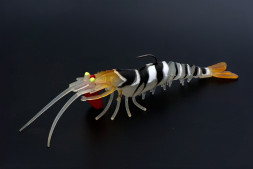 Креветка оснащенная Live Cherabin, размер 100 мм вес 11,0 гр цвет 037 2 шт