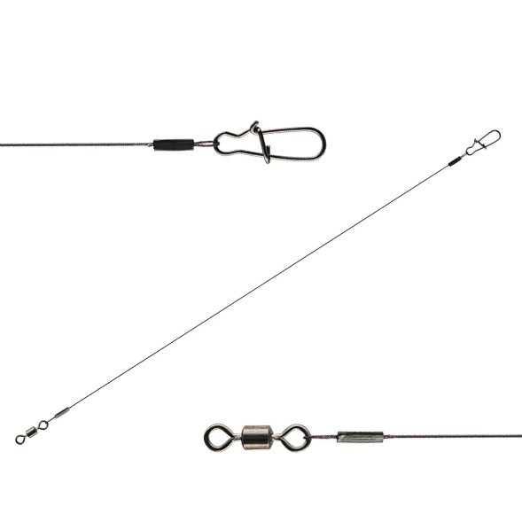 Поводок Sprut Titanium Mono 25см 9кг 2шт