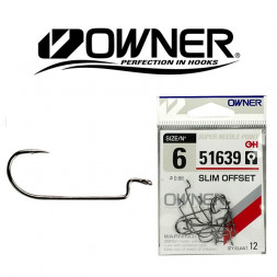 Крючок Owner 51639-08 MH-21 9шт офсет.