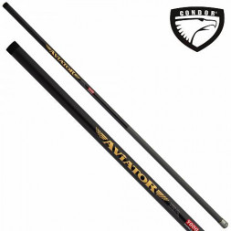 Удилище Aviator б/к, длина 6 м, тест 10-30 гр, carbon IM-7