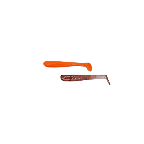 Мягкая приманка Brown Perch Fry mix Морковный/Машинное масло 36мм 0,4гр цвет 002/007 20 шт