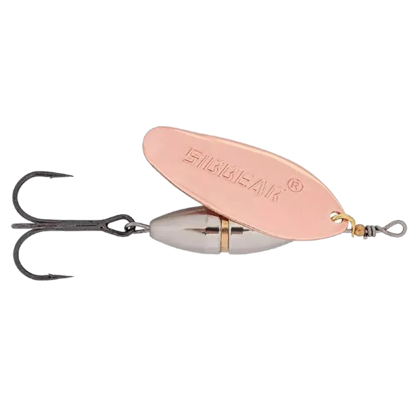 Блесна SIBBEAR вращающаяся Pulsaro №1 L  45 мм, W  3.0 гр, C  Copper