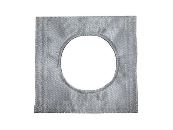 Термостойкая накладка на окно на газоотводную трубу D 50 мм