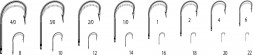 Крючок Cannelle/VMC 1532 Z №4 10шт 540-124